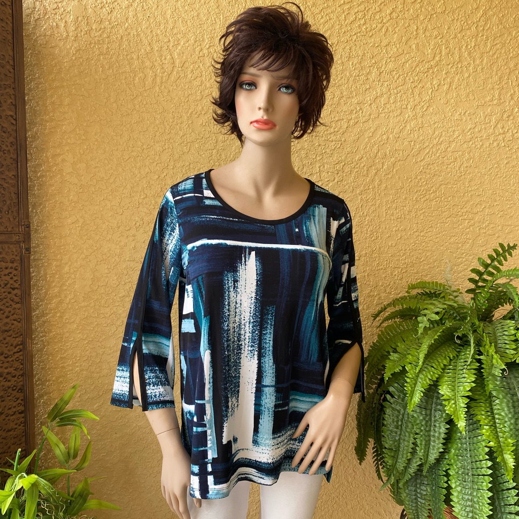 Jones Ny Brand Colorful Top